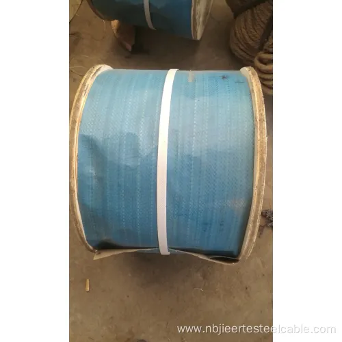 Galvanized Steel Wire Rope 1X19 Used in Construction